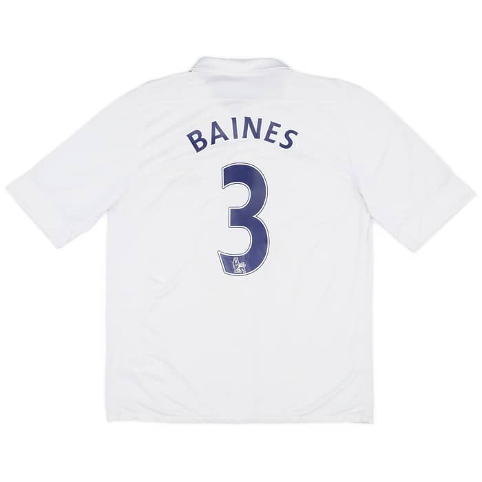 2012-13 Everton Third Shirt Baines #3 - 7/10 - (L)