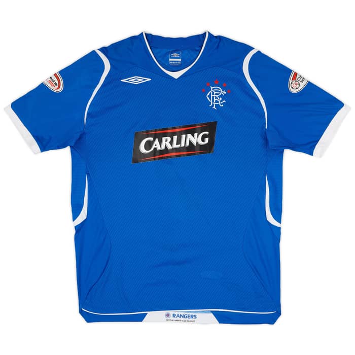 2008-09 Rangers Home Shirt Thomson #8 - 7/10 - (L)