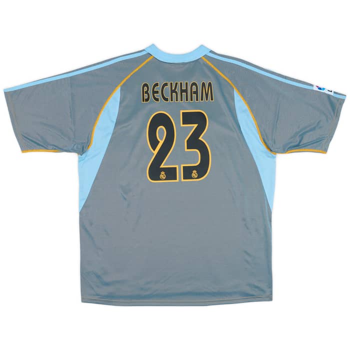 2003-04 Real Madrid Third Shirt Beckham #23 (XL)