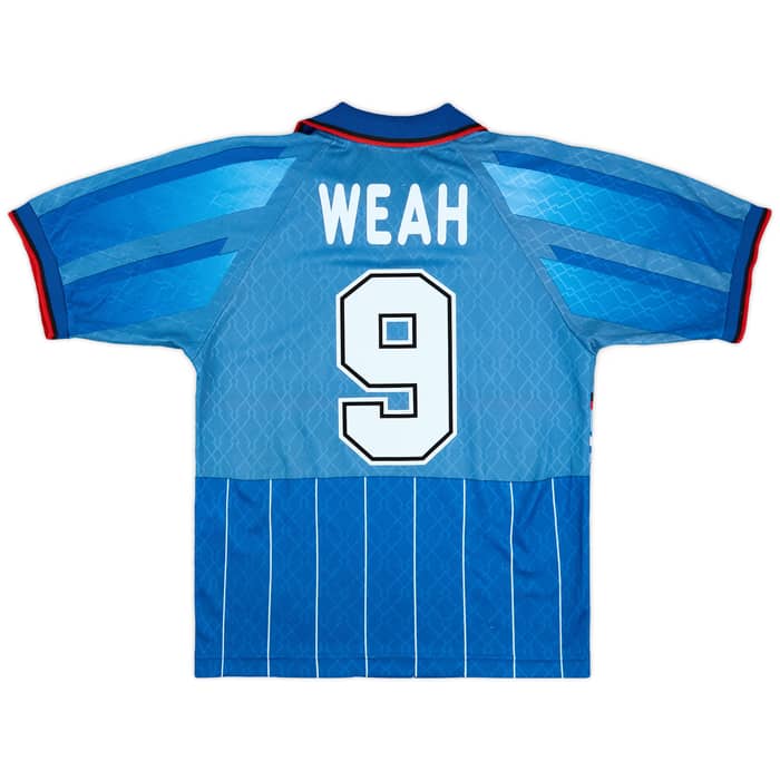 1995-96 AC Milan Fourth Shirt Weah #9 - 7/10 - (S)
