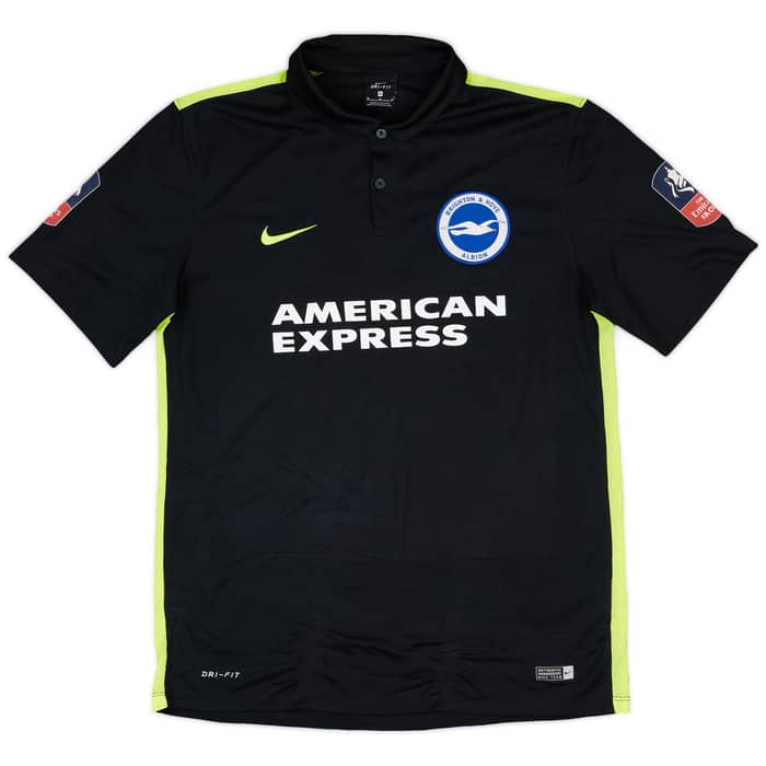 2016-17 Brighton Match Issue FA Cup Away Shirt Tomori #27