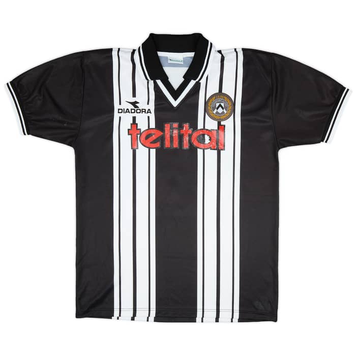 1998-99 Udinese Home Shirt Amoroso #7 - 6/10 - (XL)