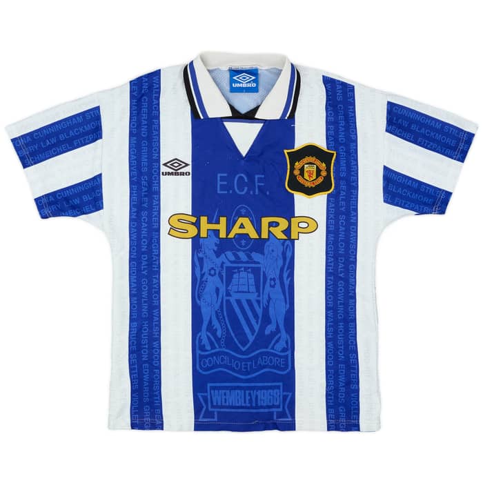1994-96 Manchester United Third Shirt Pallister #6 - 8/10 - (Y)
