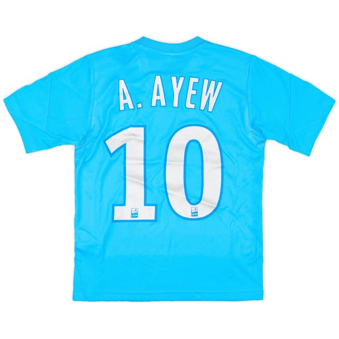 2013-14 Olympique Marseille Third Shirt A.Ayew #10 (7-8 Years)