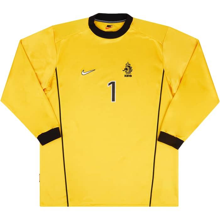 1998-99 Holland Match Issue GK Shirt van der Sar #1