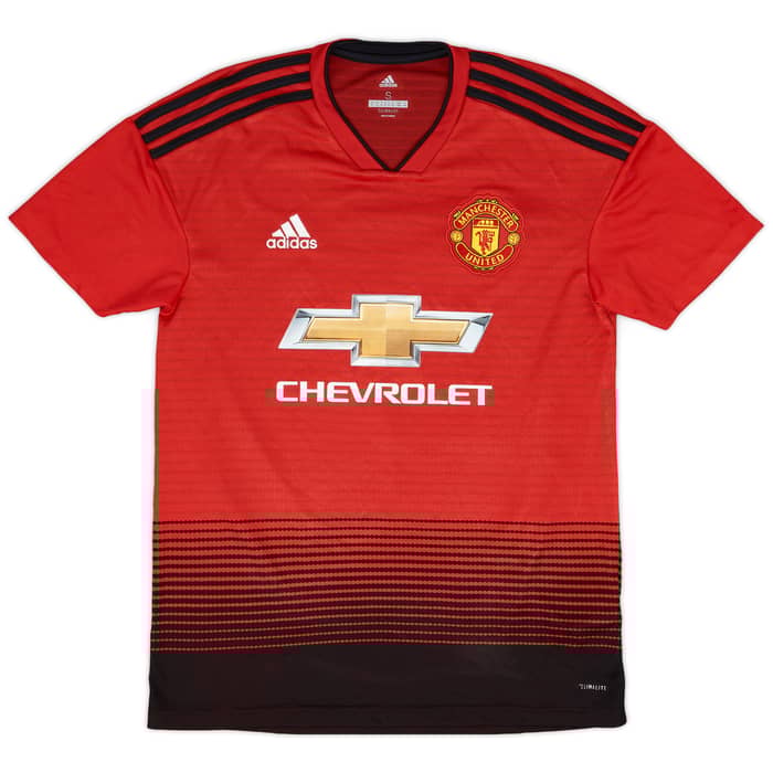2018-19 Manchester United Home Shirt Shaw #23 - 8/10 - (S)