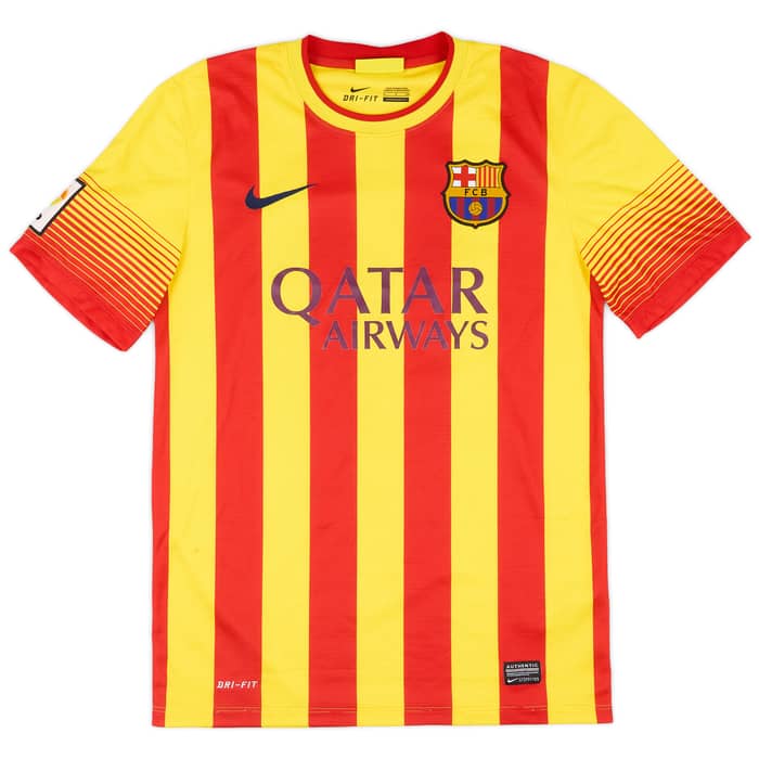 2013-15 Barcelona Away Shirt Messi #10 - 7/10 - (S)