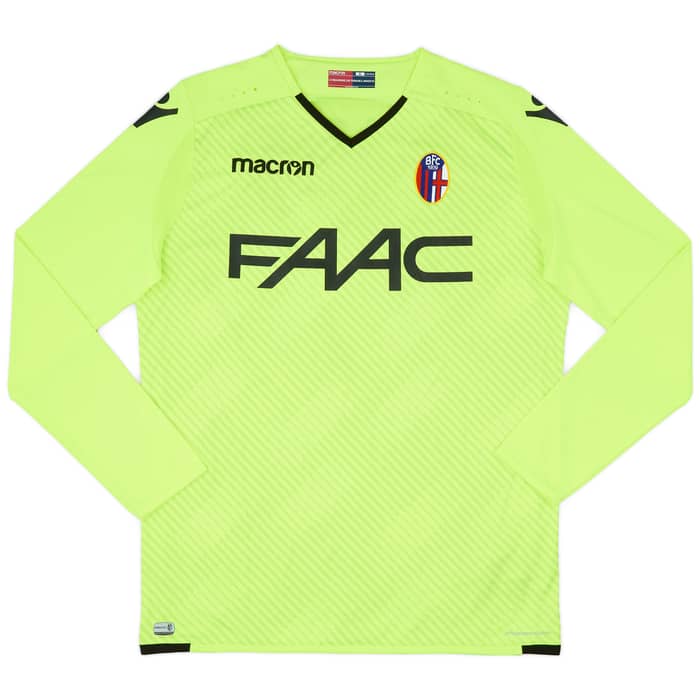 2016-17 Bologna GK Shirt Bassi #97 - 10/10 - (XL)