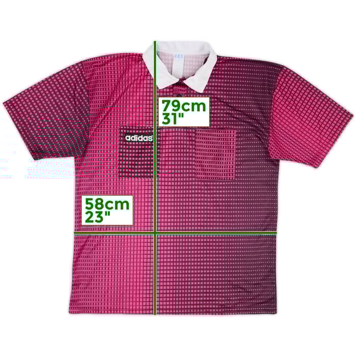 1990s adidas Referee Template Shirt - 9/10 - (L)