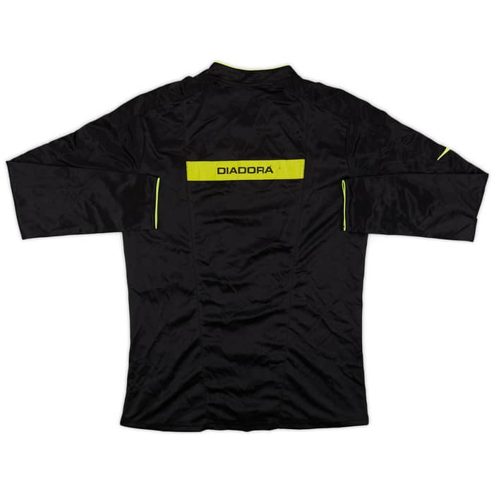 2013-15 Italy Diadora Referee L/S Shirt - 6/10 - (M)