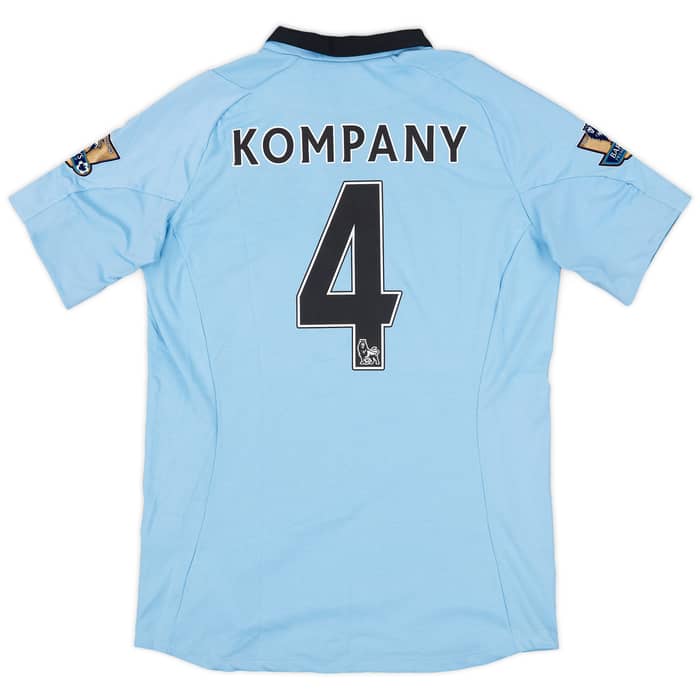 2012-13 Manchester City Home Shirt Kompany #4 (M)