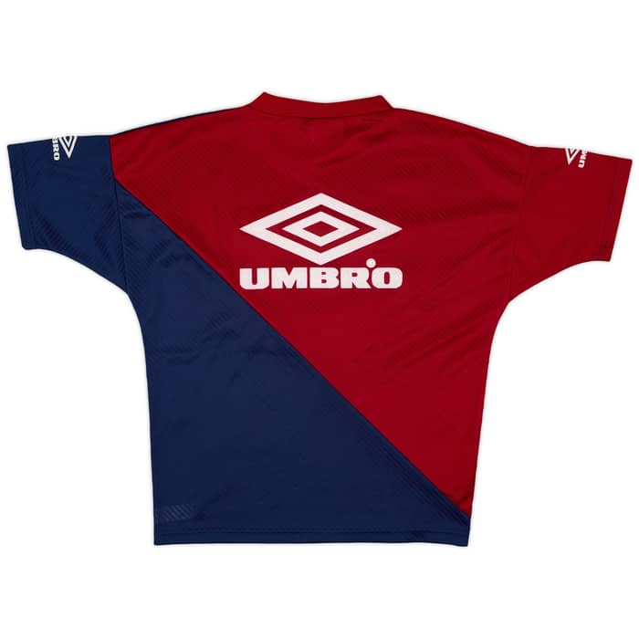 1994-95 England Umbro Training Shirt - 6/10 - (L.Boys)