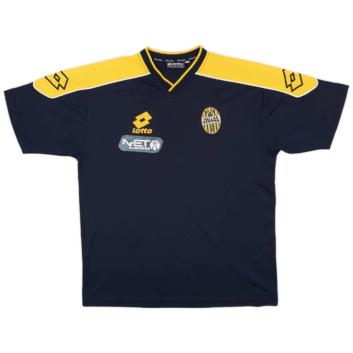 2000-02 Hellas Verona Lotto Training Shirt - 6/10 - (XL)