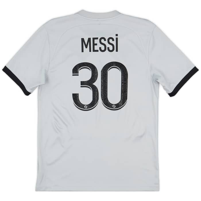 2022-23 Paris Saint-Germain Away Shirt Messi #30 - 10/10 - (M)