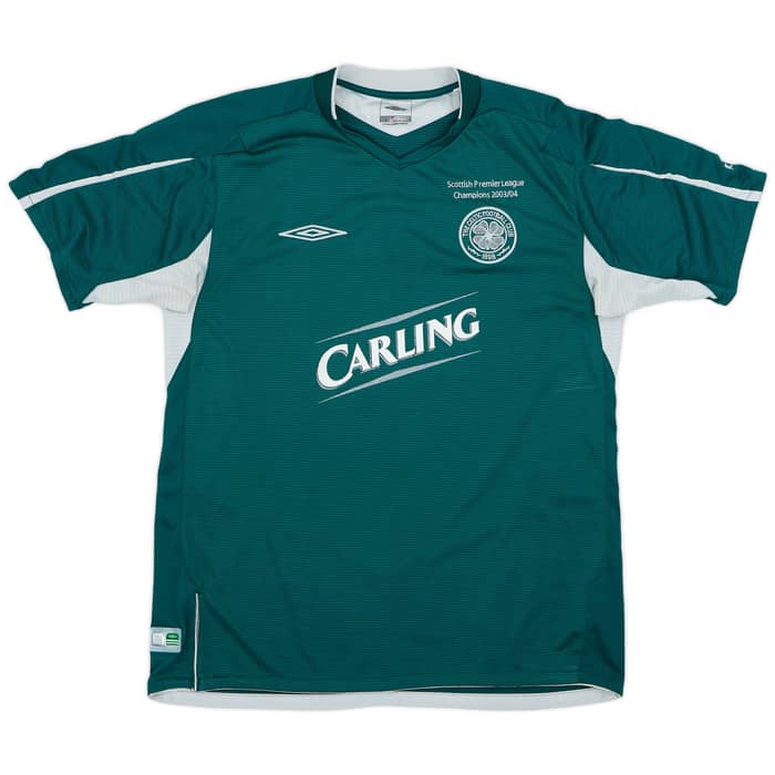 2004-05 Celtic Away Shirt Juninho #7 - 7/10 - (L)