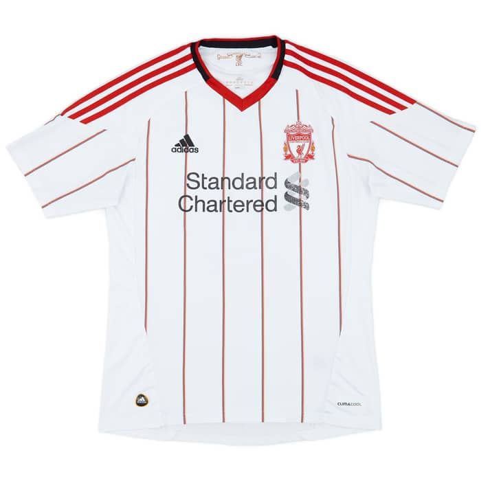 2010-11 Liverpool Away Shirt Gerrard #8 - 5/10 - (M)