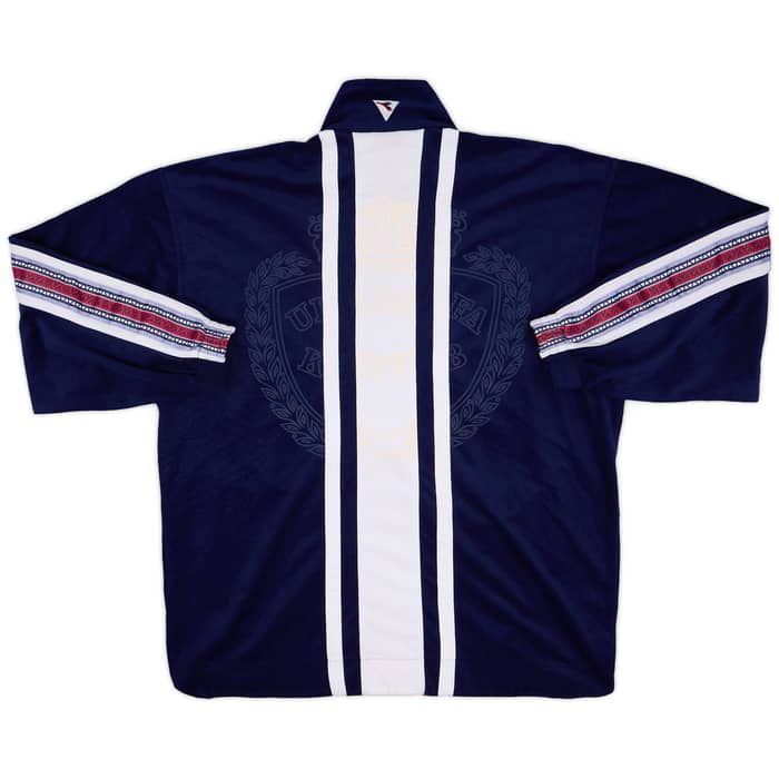 1994-95 Belgium Diadora Fleece Track Jacket - 9/10 - (L)
