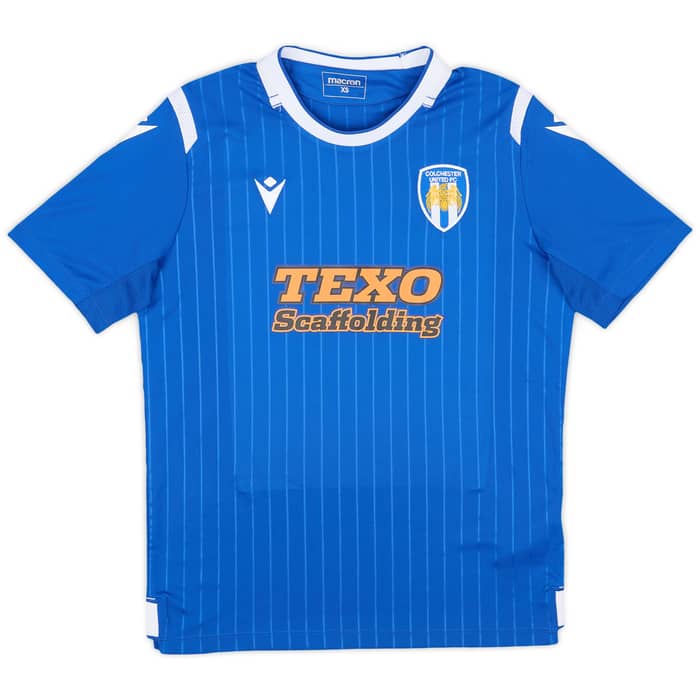 2019-20 Colchester United Home Shirt - 8/10 - (XS)
