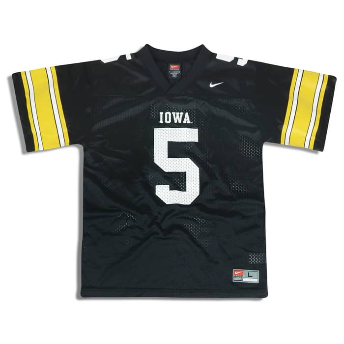 2000s Iowa Hawkeyes #5 Nike Jersey (Home) Y
