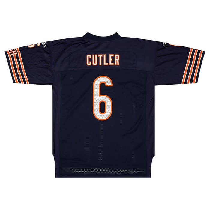 2009 Chicago Bears Cutler #6 Reebok On Field Jersey (Home) XL
