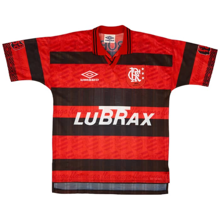 1994-95 Flamengo Centenary Home Shirt #11 - 8/10 - (M)