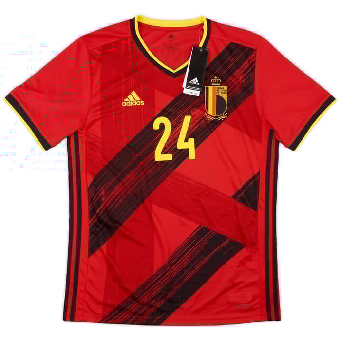 2020-21 Belgium Home Shirt Trossard #24 (M)