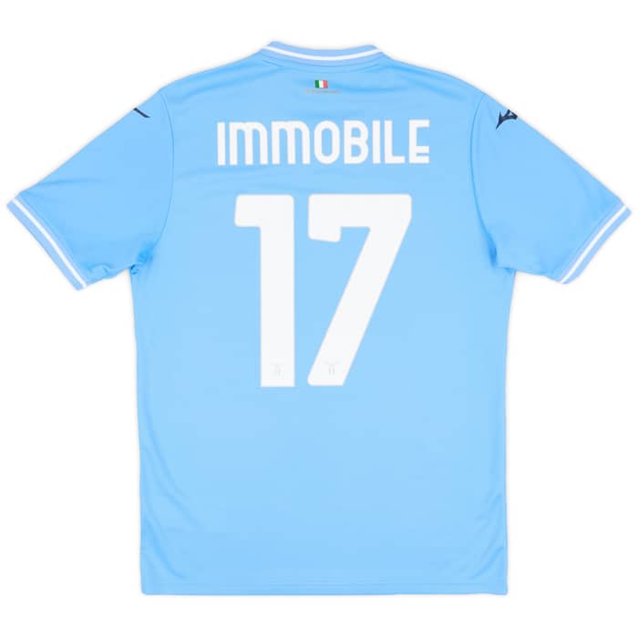 2023-24 Lazio Home Shirt Immobile #17