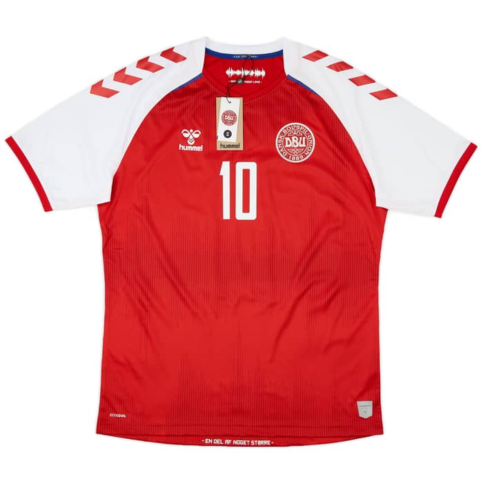 2020-21 Denmark Home Shirt Eriksen #10 (XL)