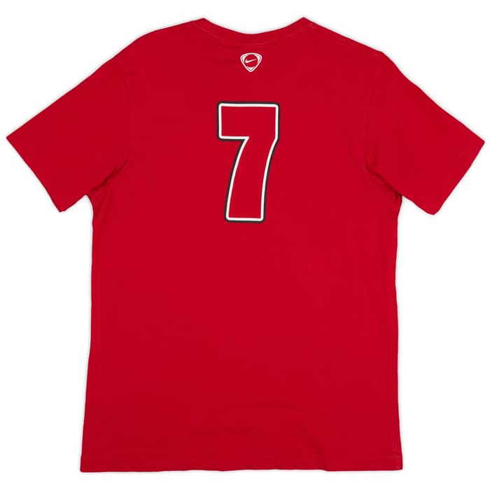 2009-10 Manchester United Nike 'C. Ronaldo #7' Graphic Tee - 9/10 - (M)