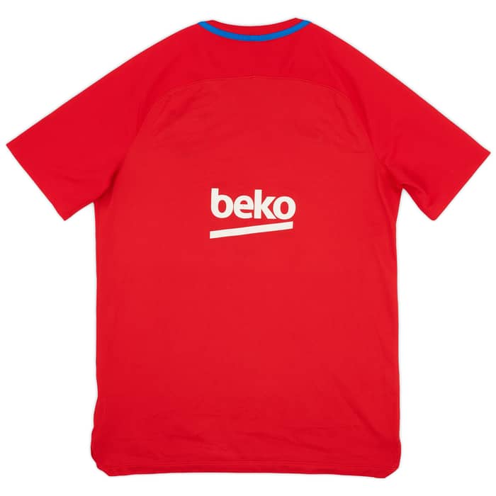 2017-18 Barcelona Nike Training Shirt - 10/10 - (L)