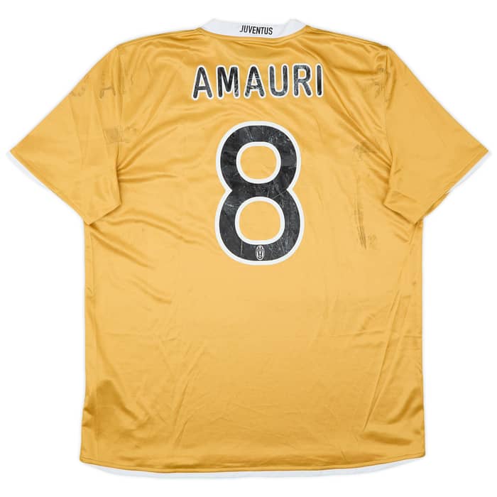 2008-09 Juventus Away Shirt Amauri #8 - 4/10 - (XL)