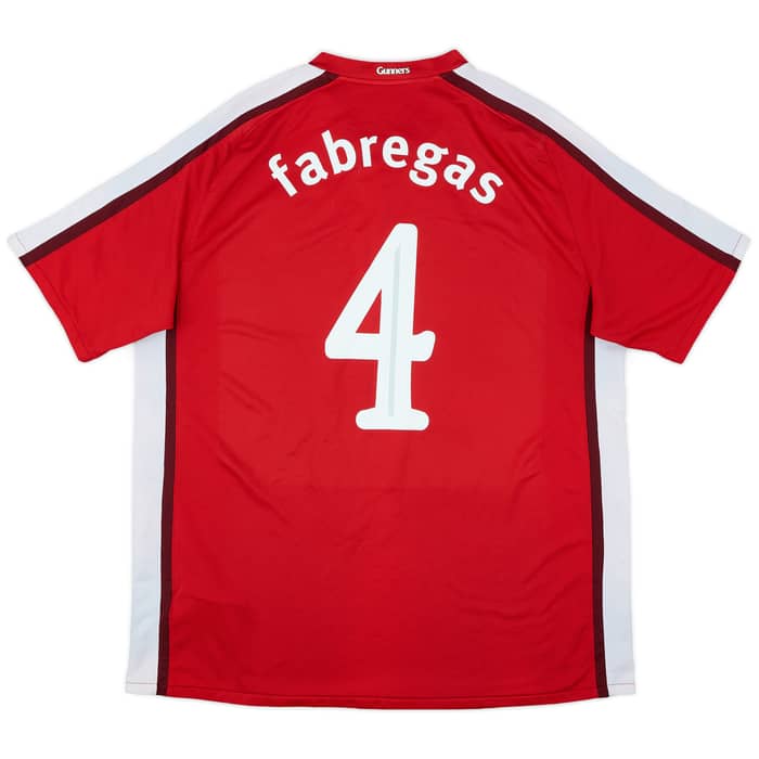 2008-10 Arsenal Home Shirt Fabregas #4 - 7/10 - (XXL)