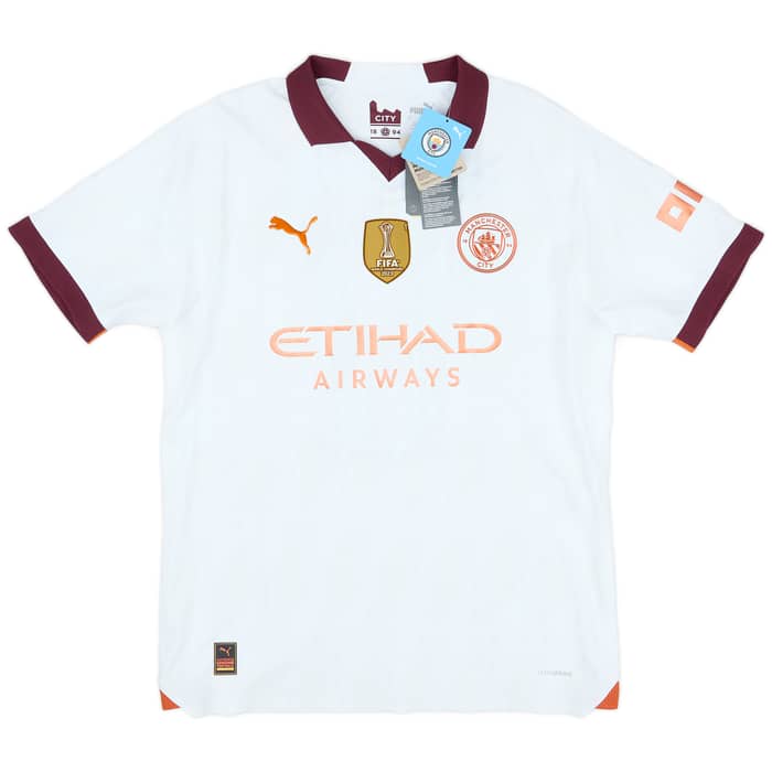 2023-24 Manchester City Player Issue Away European Shirt De Bruyne #17