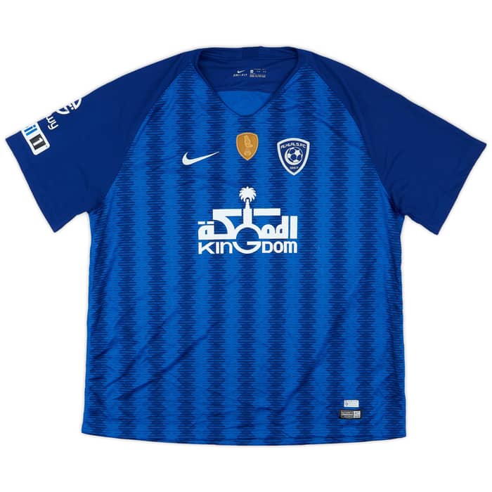 2018-19 Al-Hilal Riyadh Home Shirt - 7/10 - (XXL)