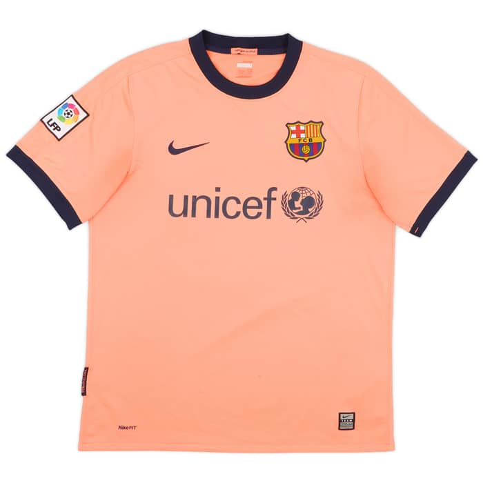 2009-10 Barcelona Away Shirt Messi #10 - 5/10 - (M)
