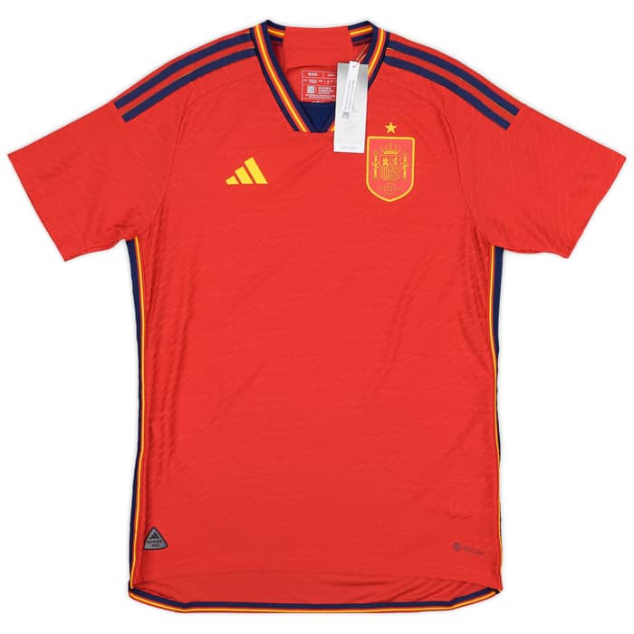 2022-23 Spain Authentic Home Shirt