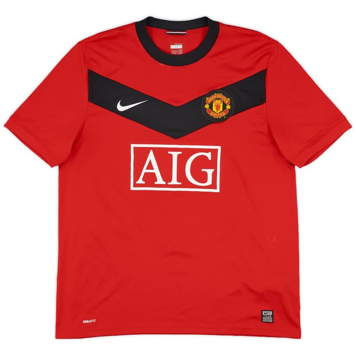 2009-10 Manchester United Home Shirt Rooney #10 - 7/10 - (L)