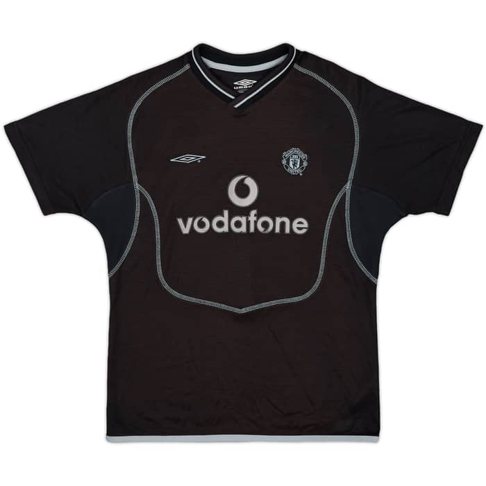2000-02 Manchester United GK Shirt Barthez #1 - 5/10 - (L.Boys)