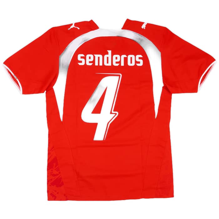 2006-08 Switzerland Home Shirt Senderos #4 - 9/10 - (S)