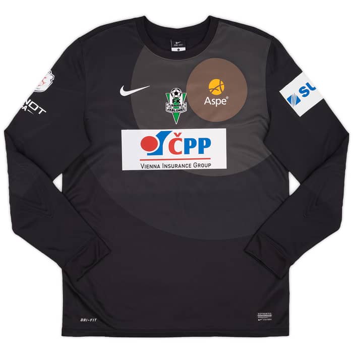 2014-15 FK Jablonec Player Issue GK Shirt # - 9/10 - (L)