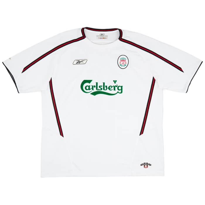 2003-04 Liverpool Away Shirt Owen #10