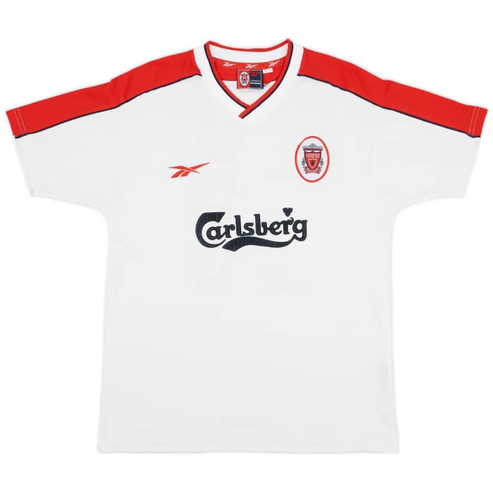 1998-99 Liverpool Away Shirt Gerrard #28 - 9/10 - (L)