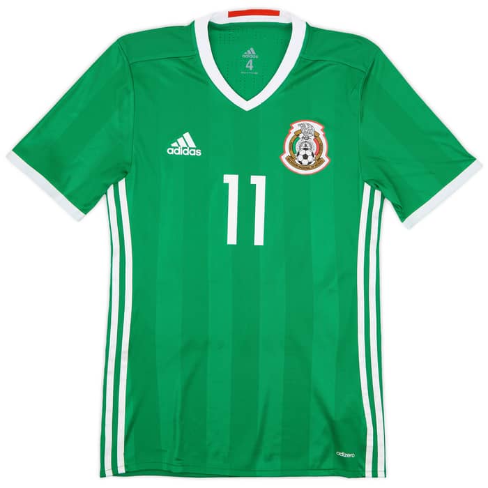 2016-17 Mexico Copa America Player Issue Home Shirt Vela #11 - 9/10 - (S)