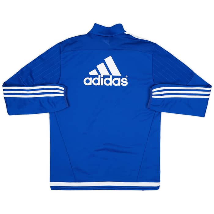 2015-16 Chelsea adidas 1/4 Zip Training Top - 9/10 - (S)
