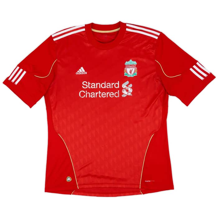 2010-12 Liverpool Home Shirt Suarez #7 - 5/10 - (XXL)