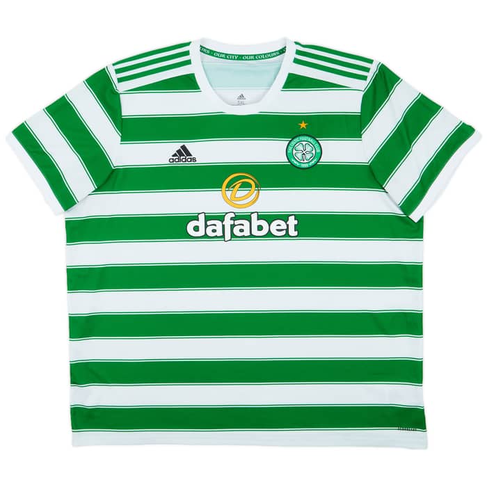 2021-22 Celtic Home Shirt - 6/10 - (3XL)