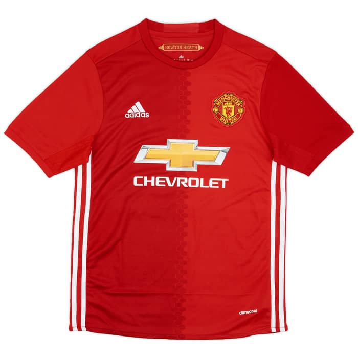 2016-17 Manchester United Home Shirt Shaw #23 - 8/10 - (L)