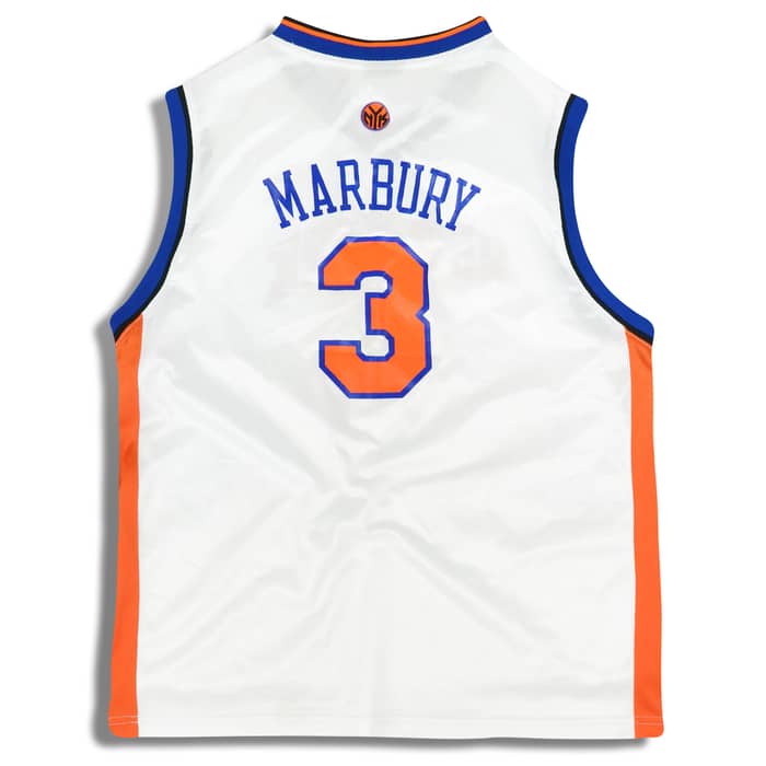 2004-06 New York Knicks Marbury #3 Reebok Jersey (Home) Y