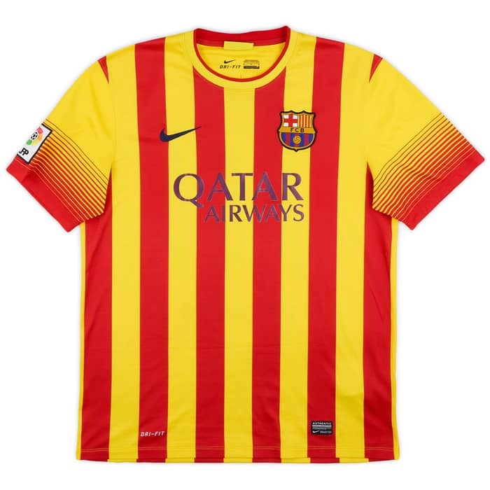 2013-15 Barcelona Away Shirt Messi #10 - 8/10 - (L)