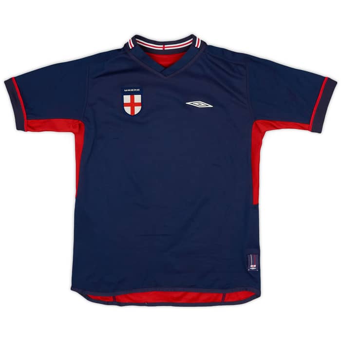 2002-04 England Away Shirt - 7/10 - (XL.Boys)